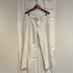 Tommy Hilfiger Men's Cream Chinos